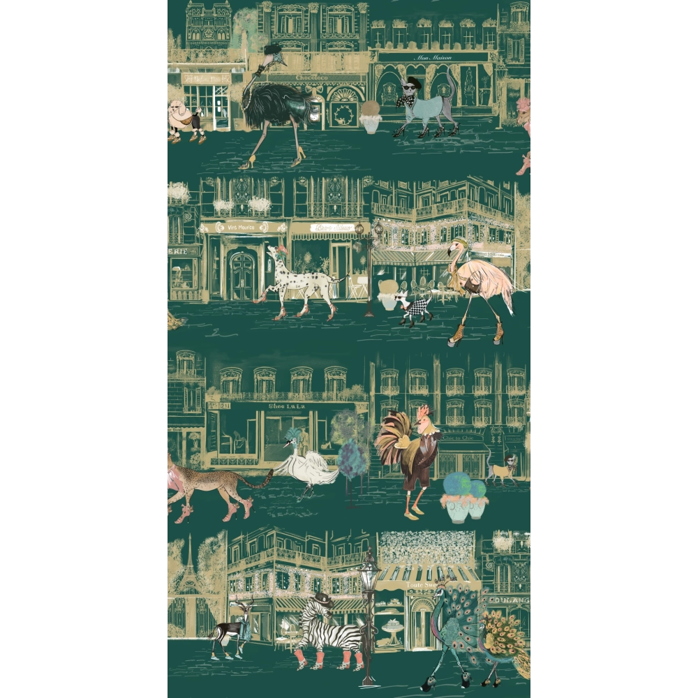 Catwalk Wallpaper by Brand McKenzie