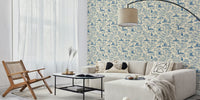 Enchanted Forest Cat Mural by HappyWall