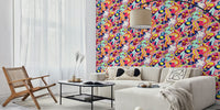 70s Roller Disco Mural by HappyWall