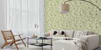 Enchanted Forest Cat Mural by HappyWall
