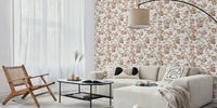 Enchanted Garden Birds Chinoiserie Mural by HappyWall