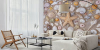 Beachside Treasures Mural by HappyWall