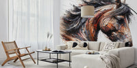 Powerful Horse Mural by HappyWall