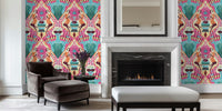 Art Deco Cocktail Party Wallpaper Mural by HappyWall