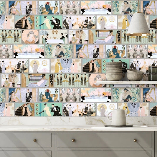 Charleston Tower Wallpaper by Brand McKenzie