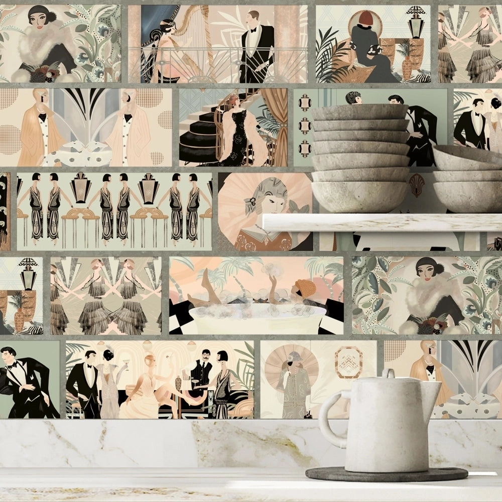 Charleston Tower Wallpaper by Brand McKenzie