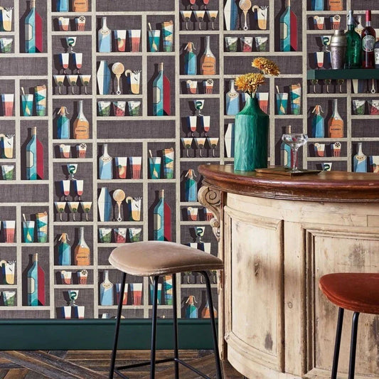 Cocktails Wallpaper by Cole & Son