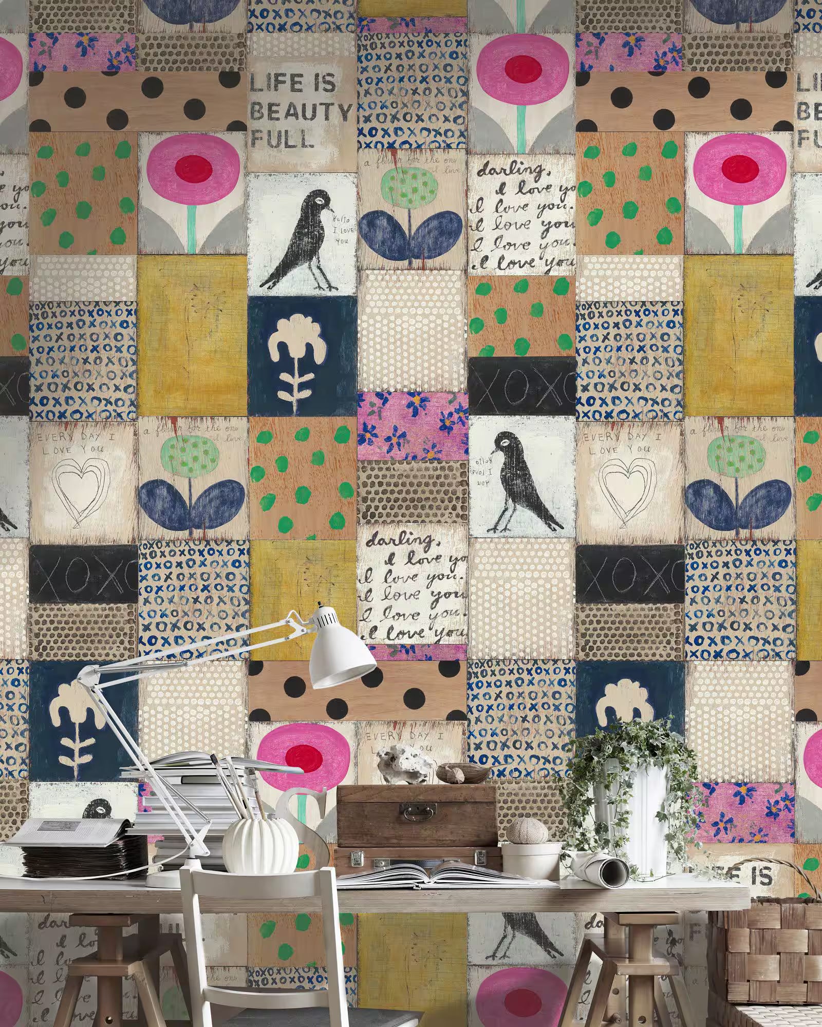 Collage Wallpaper by Mind the Gap