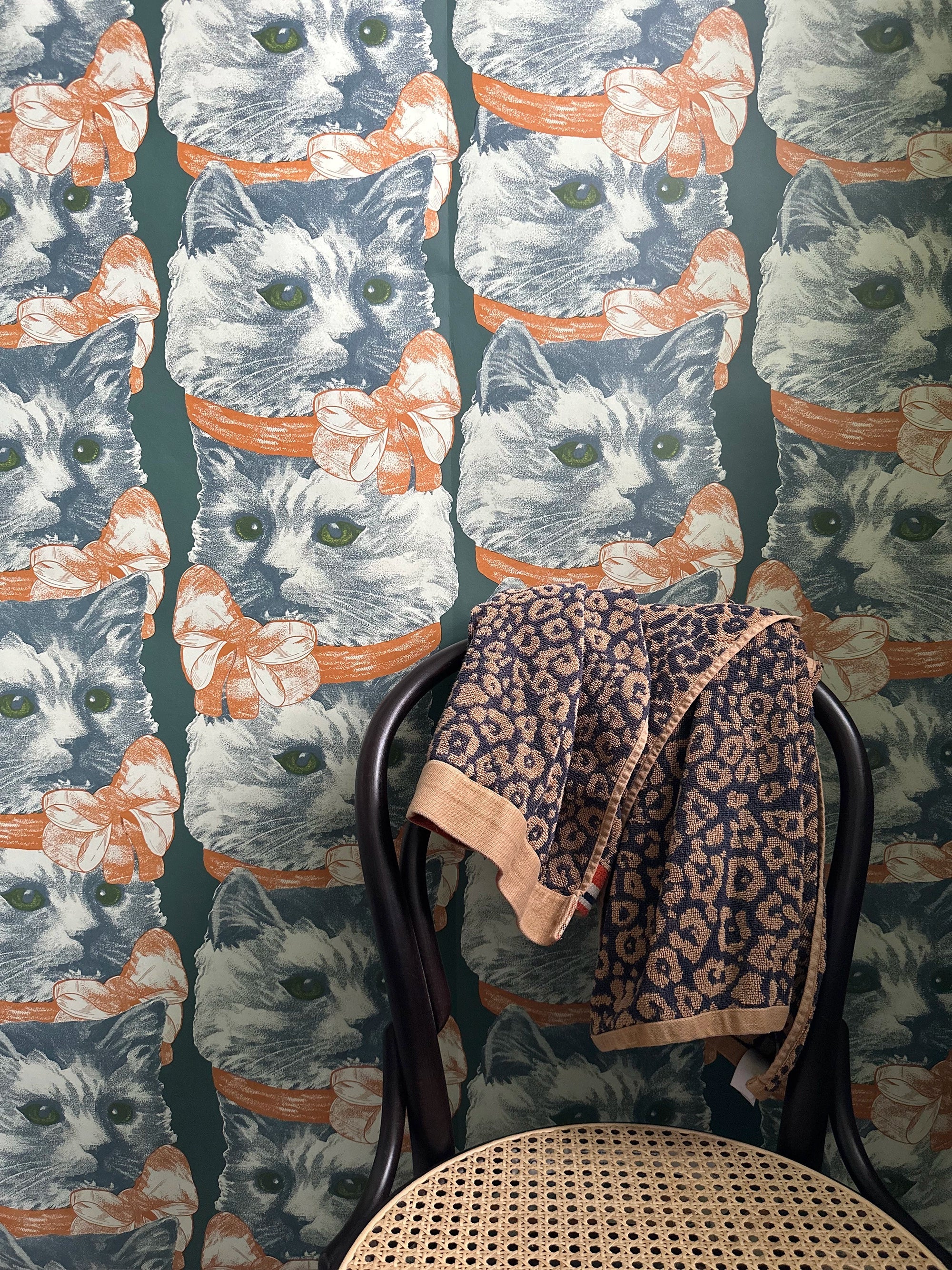 Crazy Cat Lady Wallpaper by Studio Lisa Bengtsson