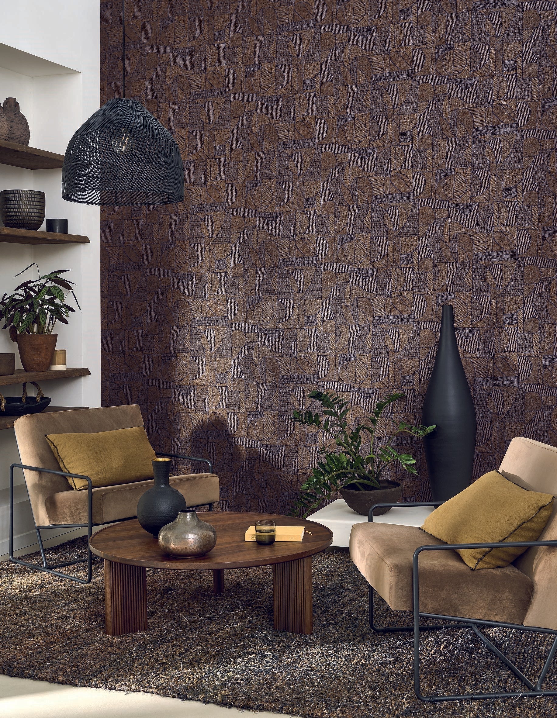 Baman Geometric Wallpaper