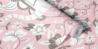 Damask Romantic Cats Mural by HappyWall