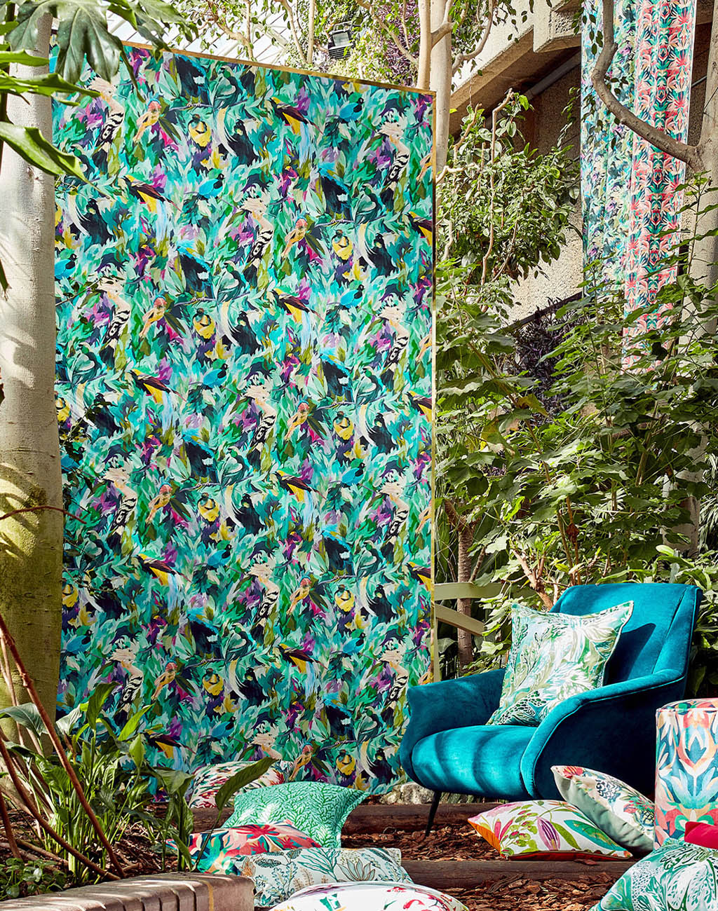 Dance of Adornment Wallpaper by Harlequin