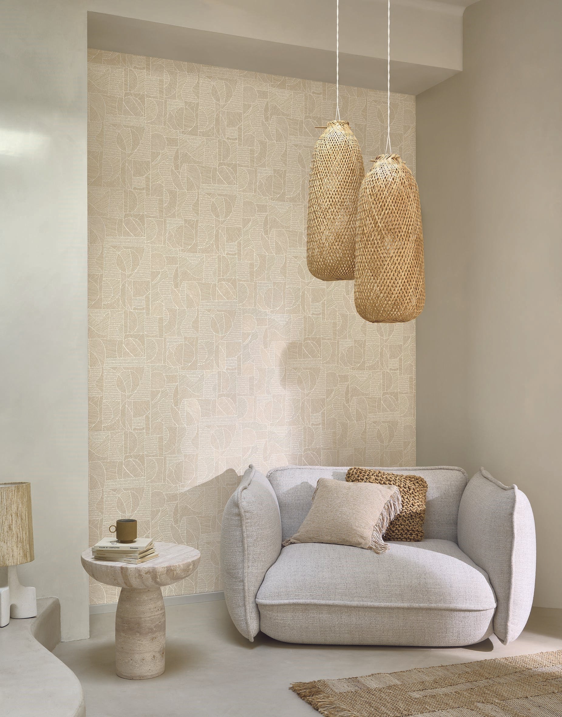 Baman Geometric Wallpaper