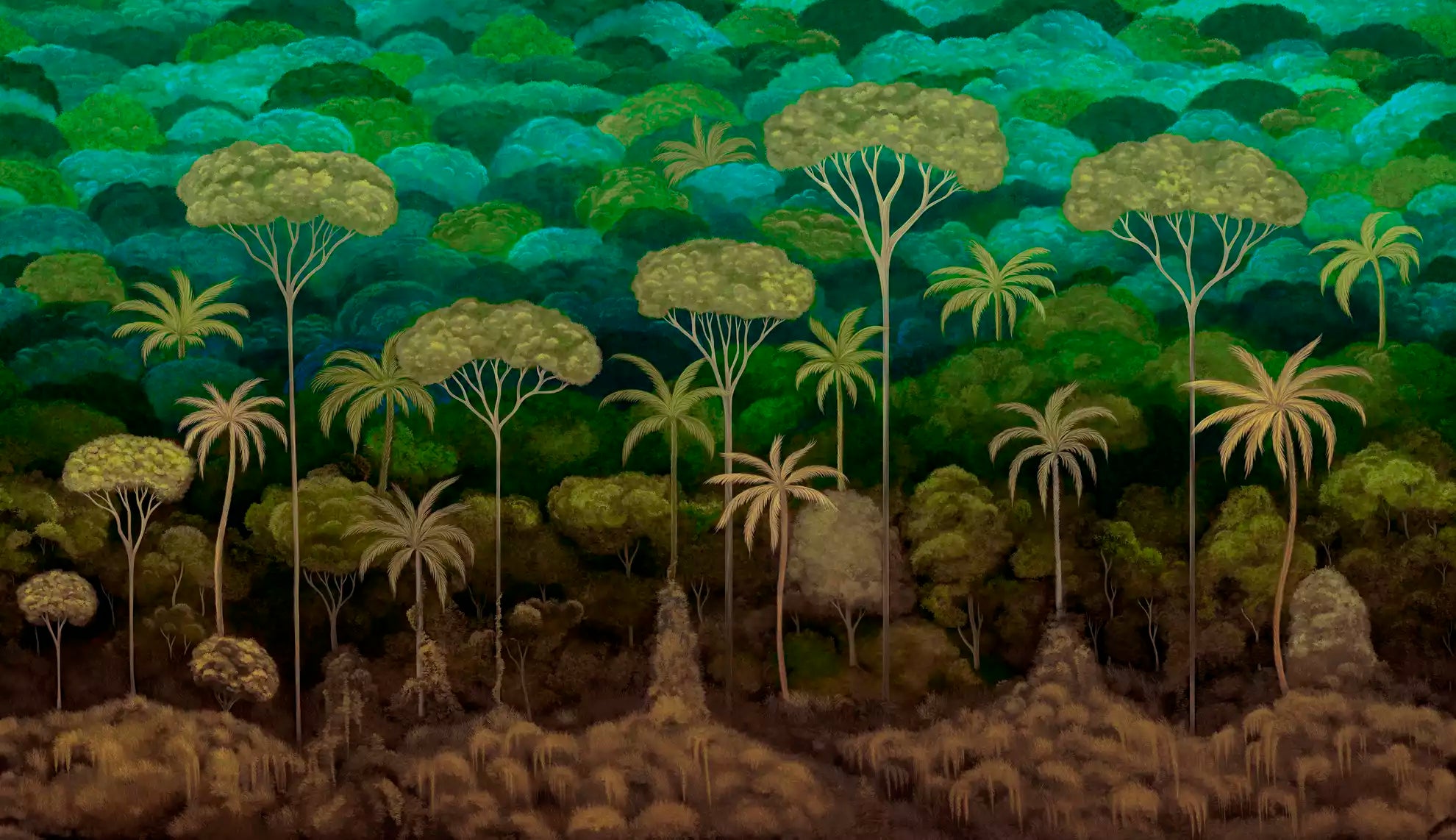 Ciel Tropical Wallpanel by Arte