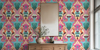 Art Deco Cocktail Party Wallpaper Mural by HappyWall