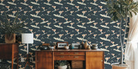 Winter Sports - Retro Vintage Ski Mural by HappyWall