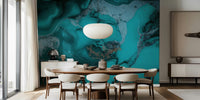 Fancy Faux Marble  Mural by HappyWall