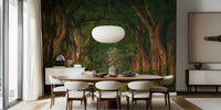 Soft Morning Light at the Acacias Mural by HappyWall