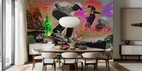 Teen 90s Culture 1 Mural by HappyWall