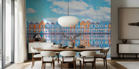 Houten Reflection Mural  by HappyWall