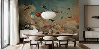 Free Falling Mural by HappyWall