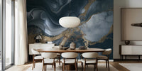Fancy Faux Marble  Mural by HappyWall