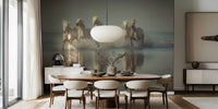 Camargue Horses Mural by HappyWall