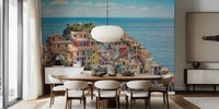 Manarola Architecture Mural by HappyWall