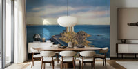 Petit Minou Lighthouse Mural by HappyWall