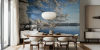 Renkowo Snowy Landscape Mural by HappyWall