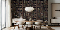 Old Bookshelf Wallpaper Mural by HappyWall