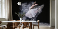 Cloud Dancer Mural by HappyWall