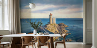 Petit Minou Lighthouse Mural by HappyWall