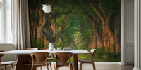 Soft Morning Light at the Acacias Mural by HappyWall