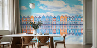 Houten Reflection Mural  by HappyWall