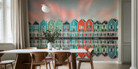 Houten Mural  by HappyWall