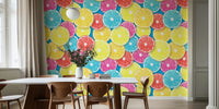 Citrus Fruit Slices Mural by HappyWall