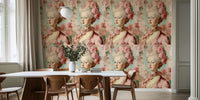 Marie-Antoinette Portrait Mural by HappyWall