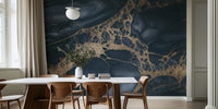 Fancy Faux Marble  Mural by HappyWall
