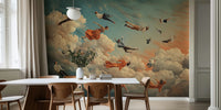Free Falling Mural by HappyWall
