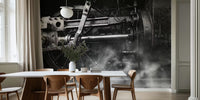 Locomotive Breath Mural by HappyWall