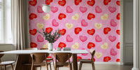 Candy and Compliments Mural by HappyWall