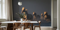 Angels of Camargue Mural by HappyWall