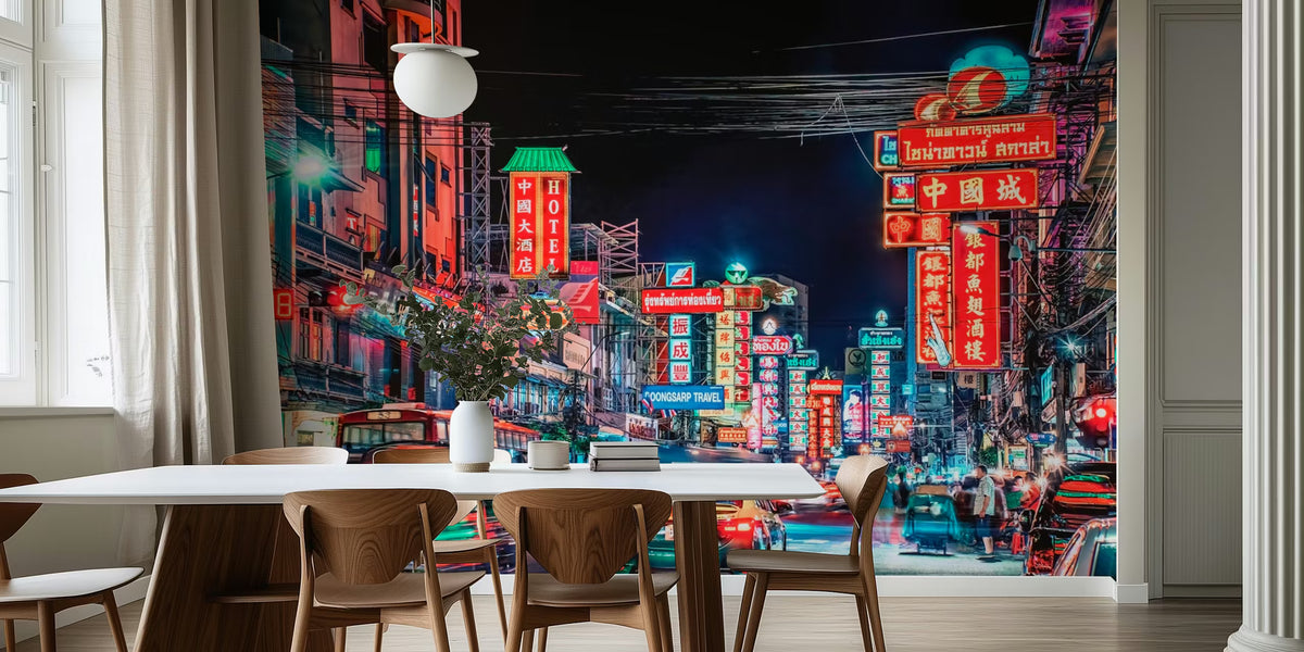 Chinatown Mural by HappyWall