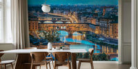 Evening in Florence Mural by HappyWall