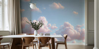 Ethereal Cloud Drift Mural by HappyWall