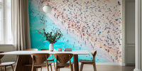 San Sebastian Beach Mural by HappyWall