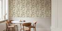 Nordic Chinoiserie Whispers Blue Birds Mural by HappyWall