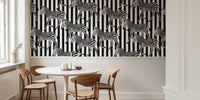 Zebra Walk Mural by HappyWall