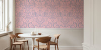 Asian Crane Pond  Mural by HappyWall